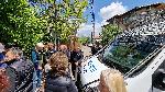 Банкя - Протест пред къщата на Бойко Борисов