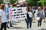 София - Протест на медицинските специалисти пред министерство на здравеопазването