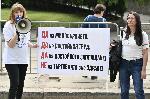 София - Протест на медицинските специалисти пред министерство на здравеопазването