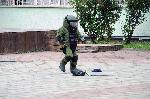 Бургас - демонстрации по залавяне на терористи в училище