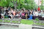 Бургас - демонстрации по залавяне на терористи в училище