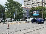 София - Катастрофа между моторист и лек автомобил до НДК