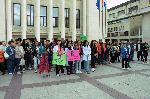 Бургас - протест на медицински специалисти