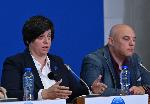 София - пресконференция на Николай Попов - баща на загиналата Сияна