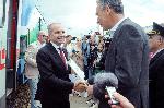 Бургас - министър Караджов на бургаската гара - съвещание