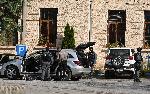 Трън - Акция на ГДБОП пред сградата на горското предприятие