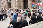 София - Мирно бдение срещу войната по пътищата