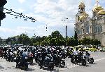Варна - Мотористи от варна смирно бдение в памет на Сияна Попова и всички деца, загинали по българските пътища
