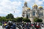 Варна - Мотористи от варна смирно бдение в памет на Сияна Попова и всички деца, загинали по българските пътища