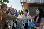 Мария Бакалова пристигна в Бургас за гала премиерата на „Това, което остава“