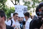 София - Протест на медици пред МЗ