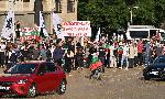София- протест против еврото до парламента