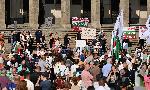 София- протест против еврото до парламента<br />
<br />
<br />