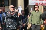 София- протест против еврото до парламента