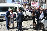 София - Протестът за запазване на лева се пренася и до Министерски съвет, има припаднал полицай
