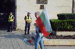 Бургас - протест срещу въвеждане на  еврото