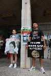 Протестиращи се събраха пред плевенския съд заради гледане на мярката за неотклонение на шофьора предизвикал смъртта на Сияна