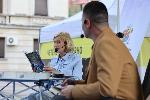София - Градската градина - четене на приказки от водещите по БНТ