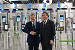София - Посрещане на британския министър Ник Томас Симъндс