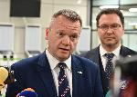 София - Посрещане на британския министър Ник Томас Симъндс
