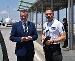 София - Посрещане на британския министър Ник Томас Симъндс