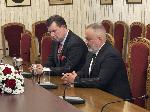 София - Среща на президента Радев с Люпчо Георгиевски