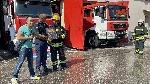 Хасково - ритуално изпращане на пожарникар