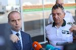 София - Министър Караджов на летище София