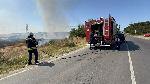 Пожар в нива застраши автоборси до Димитровград
