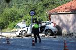 Берковица - село Бързия - самокатастрофа на кола в стълб