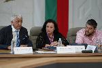 Министърът на образованието Красимир Вълчев бе отличен за принос във висшето образование на работна среща в НСА