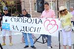 София - Протест на БОЕЦ в защита на Десислава Иванчева