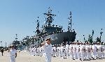Във Военноморска база-Варна се проведе   официалната   церемония   по   тържествено   посрещане   на   българските кораби, участващи в петата активация на противоминната военноморска група в Черно море „MCM BLACK SEA“