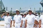 Варна - Посреьане на военни кораби след учение