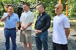 Плевен - Откриване на спортна площадка