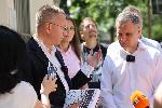 София - ВМРО пред Унгарското посолство