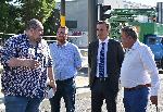 София - Васил Терзиев инспектира ремонта на бул.Стамболийски