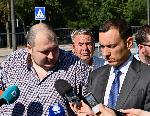 София - Васил Терзиев инспектира ремонта на бул.Стамболийски