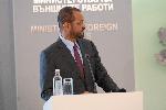 София - Среща в МВнР - Георг Георгиев и министъра на Оман Саид Бадр бин Хамад Албусайди