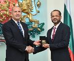 София - Почетен знак на президента за министър Сайид Абдулсайди - Оман