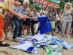 София - Граждански протест срещу еврото - Възраждане