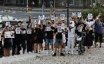 Варна - Мирен протест -шествие за моторист,загинал при отнето му предимство