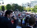 Варна -  Протест  заради задържането на Благомир Коцев