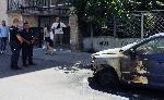Бургас - изгорял лек автомобил