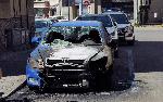 Бургас - изгорял лек автомобил