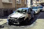 Бургас - изгорял лек автомобил
