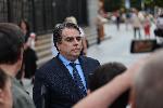 София - Изявление на Асен Василев пред Съдебната палата