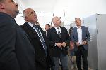 Лидерът на ГЕРБ Бойко Борисов изненадващо се появи на инспекцията на Пречиствателна станция за питейни води в Ясна поляна