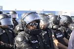 Пловдив - Протест на горски служители - магистрала Тракия