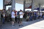 Пловдив - Протест на горски служители - магистрала Тракия